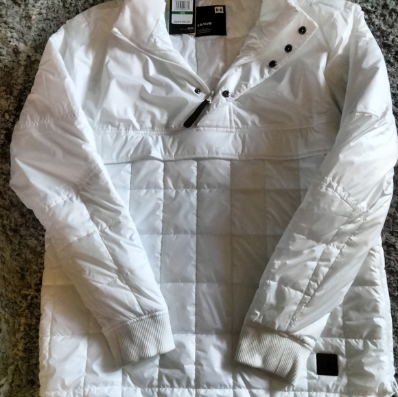 Under Armour "Uni"  Reactor jacket size LG NWT pullover zipper front - Picture 2 of 6